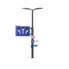 Stable Smart LED Street Light Management System Shake Resistance Basic Version III